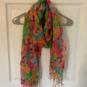 EUC Lilly Pulitzer scarf